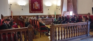 El presidente del TSJ de Andalucía, Lorenzo del Río, ha presidio el acto